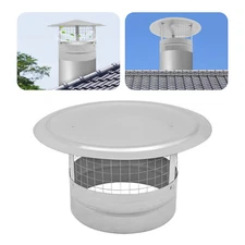 10 Inch Stainless Steel Chimney Cap with Tapered Design for Enhanced Protection