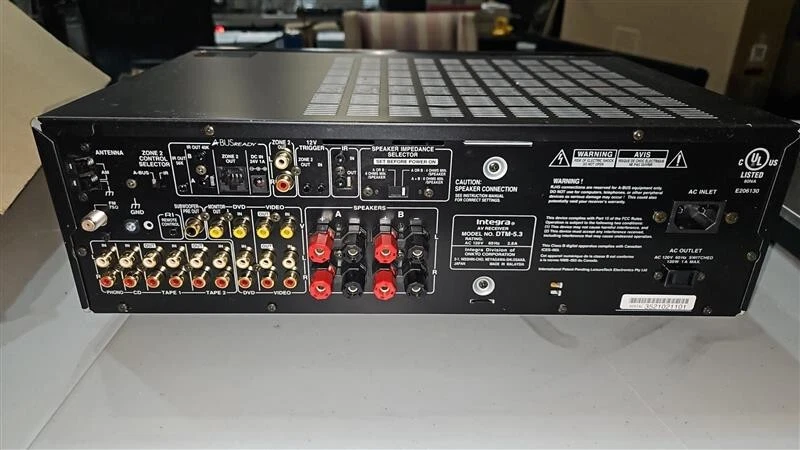 Integra DTM 5.3 A/V High Performance Receiver-NEW - Image 2 of 3