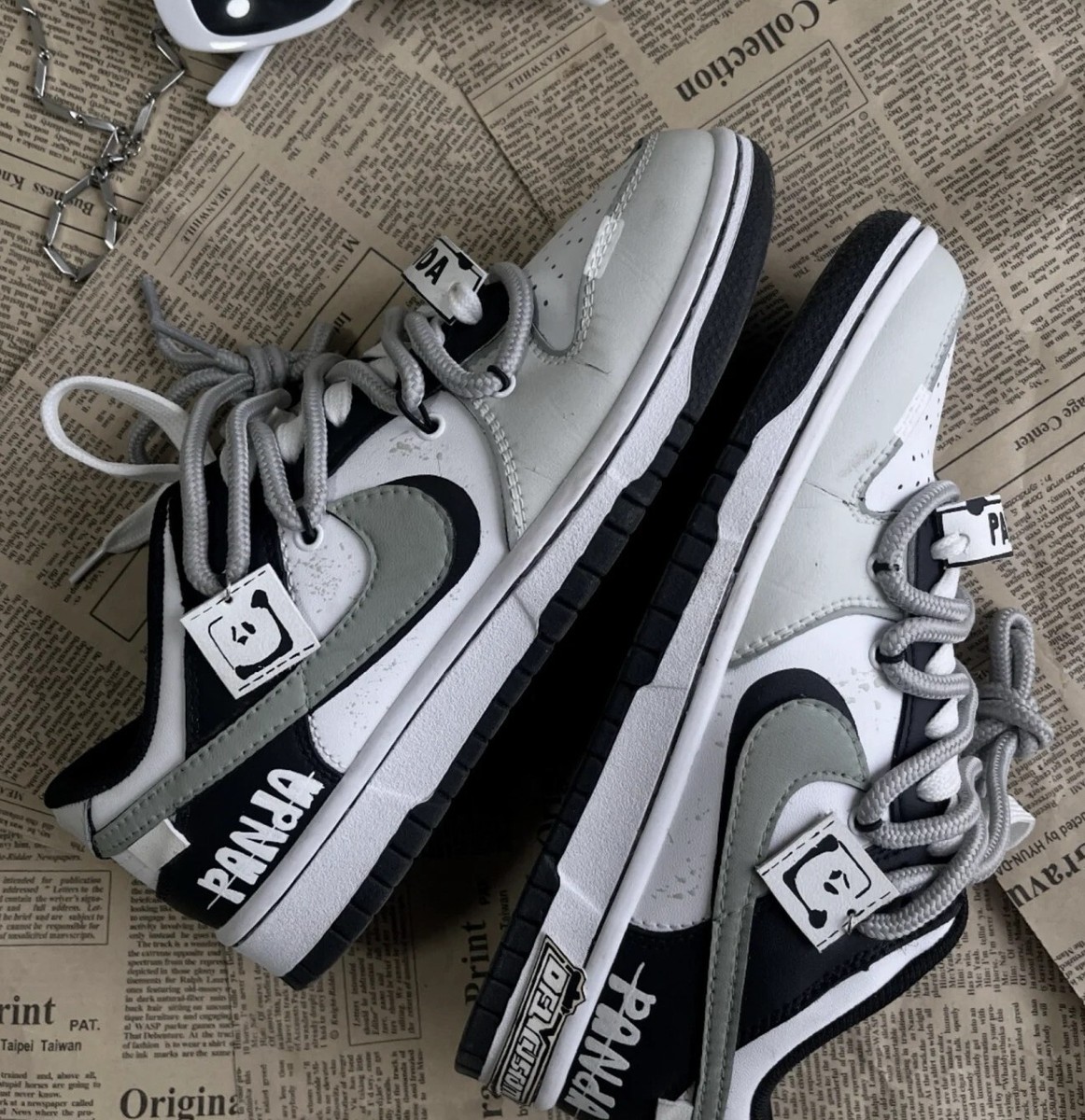 custom painted nike dunks