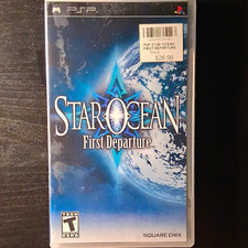 Square Enix Star Ocean: First Departure Sony PSP NTSC-U/C Case Manual T 2008