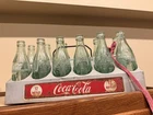 USA VTG LOT 13 OLD 1950’s COKE COCA COLA ALUMINUM METAL 12 PACK BOTTLE CARRIER