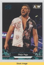 2023 Upper Deck AEW All Elite Wrestling Teal Ethan Page #24 READ 1d3