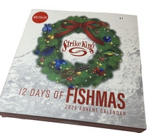 Strike King 12 Days of Fishmas Advent Calendar 2025 Fishing Lures Tackle Set