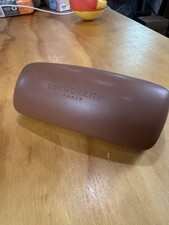 Lot Of 3 - NEW - Longchamp Brown Eyeglass Sunglass Hard Case