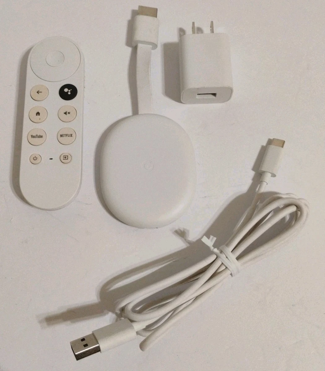 Google Chromecast with Google TV White 2160p Google Assistant