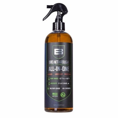 Breakthrough Clean All-in-One Cleaner Solvent 16oz Pump Spray Bottle BB-AIO-16OZ