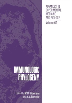 Hildemann - Immunologic Phylogeny - New paperback or softback - 17 - X555z