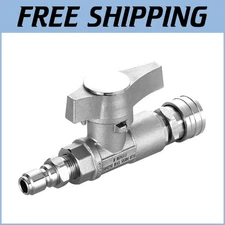 Leakproof 5000 PSI Ball Valve for Pressure Washers - Easy 3/8" Connect Fittings