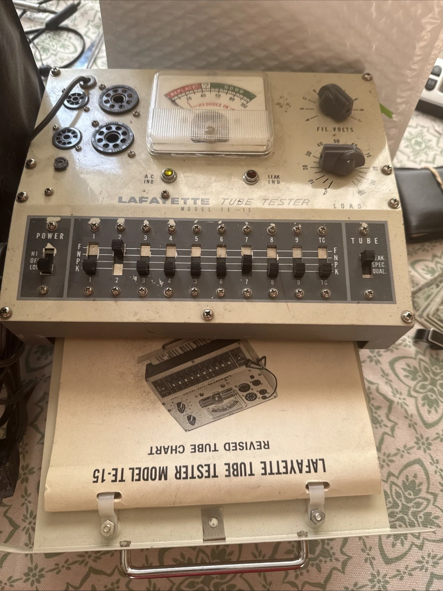 Lafayette Vacuum Tube Testers for sale | eBay