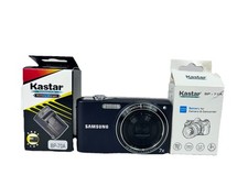 Samsung PL200 14.2MP Black Digital Camera With New Battery New Charger VG Works