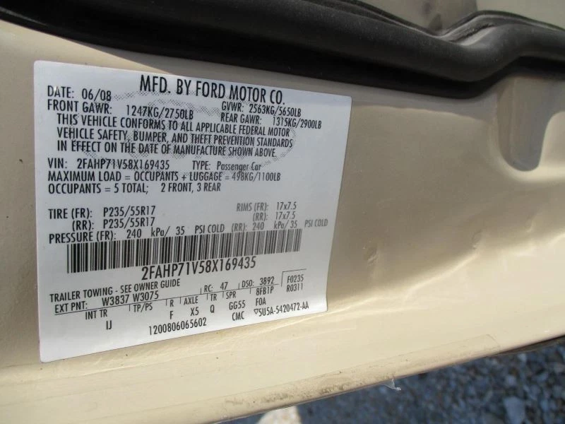 Compresor de aire acondicionado compatible con 06-11 Crown Victoria 2704873 Foto 2 de 2