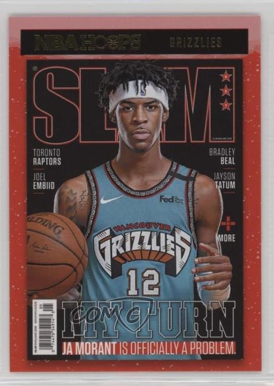 2020-21 Panini NBA Hoops Slam Winter Ja Morant #18 11t8