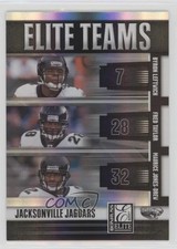 2007 Donruss Elite Teams Black Byron Leftwich Maurice Jones-Drew Fred Taylor 1b8