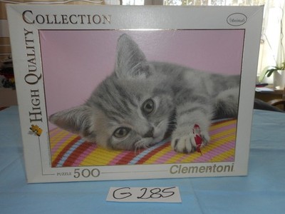 Puzzle / Katze 500 Teile von Clementoni  ( G 285 )
