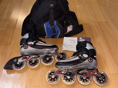 K2 Radical 100 Inline Racing Speed Skates 100mm Size Women's US 7.5