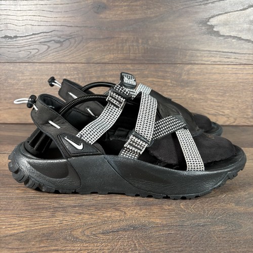 Sandalias Nike Oneonta Nature Trail para hombre negras grises - talla UK 11 / US 12 (EUR 46) - Imagen 2 de 12
