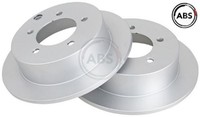 2X Bremsscheibe A.B.S. 18005 2 Bremsscheiben Hinterachse Hinten FüR Mitsubishi