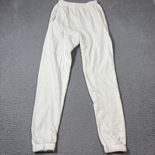 NWT Joah Brown Empire Jogger XS/S Ivory French Terry Sweat Pants High Waist