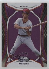 2023 Panini Chronicles Certified Mirror Purple 12/50 Fred Lynn #49 13hf