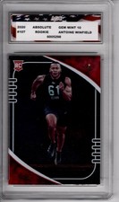 2020 Absolute Red #107 Antoine Winfield Jr Rookie Card AGC Gem Mint 10. rookie card picture