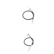 2x Bosch HANDBREMSSEILE FESTSTELLBREMSE passend für MERCEDES W202 S202 C208 A208