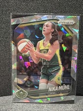 2025 Panini Prizm WNBA - Nika Muhl #127 Ice Prizm