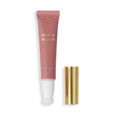 Revolution Pro, Iconic Matte, Creme-Rouge, gestreiftes Rosa, 15 ml