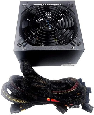 New Apevia 700W 20+4 pin ATX Power Supply with SATA, Molex, PCI 6+2 pin & 4 pin