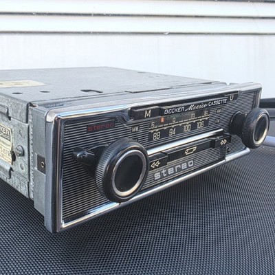 Becker Mexico Cassette-MU Full Stereo 1977 for Mercedes BMW Vintage Car Radio RARE
