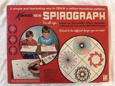 Vintage Kenner's New Spirograph No. 401 drawing set from 1967