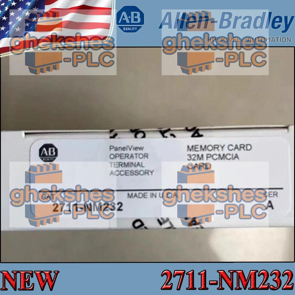 Brand New AB 2711-NM232 AB PanelView 4 MB PCMCIA Memory Card