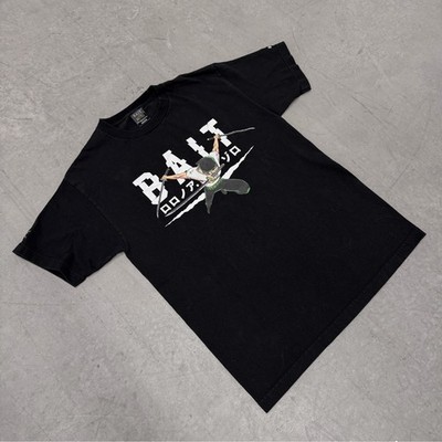 Bait x One Piece Zoro Shirt Medium Three Sword Style Rare Roronoa