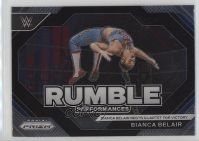 2024 Panini Prizm WWE Rumble Performances Bianca Belair #18 02l5