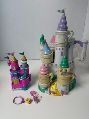 1995 Trendmasters Starcastle Magical Tea Party & Vanity Castle Lot Figures AS IS