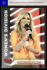 Wrestling 2021 Topps WWE Women's Division Sarah Schreiber #R-14