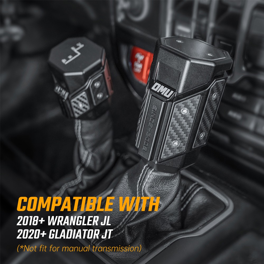 Automatic Gear Shift Knob for 2018-2026 Jeep Wrangler JL 2/4-Door