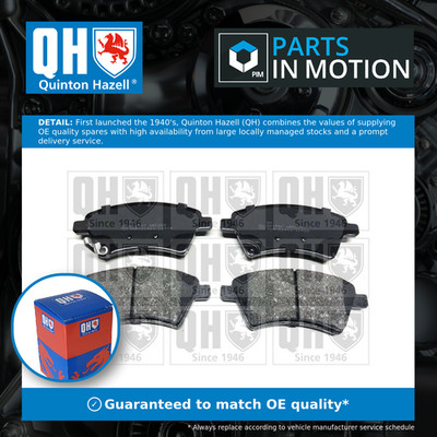 Brake Pads Set fits SUZUKI SX4 1.5 Front 06 to 10 M15A QH 5581079J00 Quality New