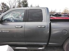 Used Rear Left Door Assembly Rear Side Fits 2012 Ram Dodge 1500 Pickup Quad Cab