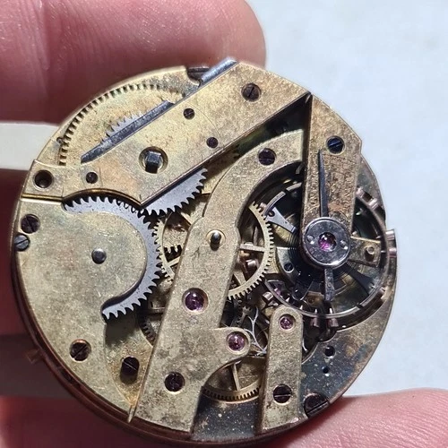 Antique Vacheron Constantin Pocket Watch Movement c1880 spares/repair