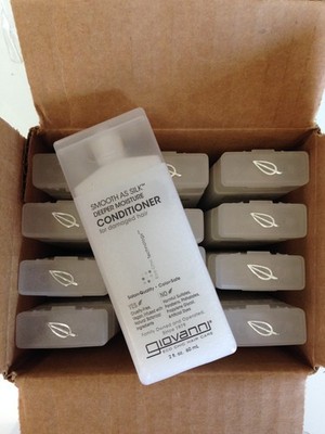 Giovanni Smooth as Silk Conditioner deep moisture, 2 fl oz Each - 12 Pack