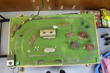 Modelleisenbahn Anlage Spur N inkl. rollendes Material