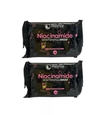Prestige International Niacinamide  Whitening Soap, 75g x 2 Bars