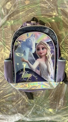 Disney Frozen Anna Elsa Olaf Pink Backpack 15'' for Little Girls