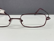 Freudenhaus Brille Herren Damen Eckig Titan rot kleine Gläser NP:299€