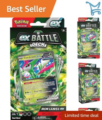 TCG ex Battle Deck Tapu Koko ex or Iron Leaves ex Core Card Game Set