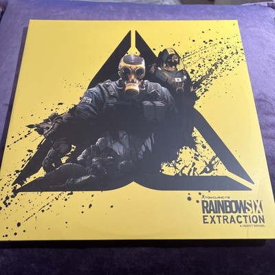 TOM CLANCY'S RAINBOW SIX EXTRACTION ORIGINAL SOUNDTRACK Yellow Black SPLATTER