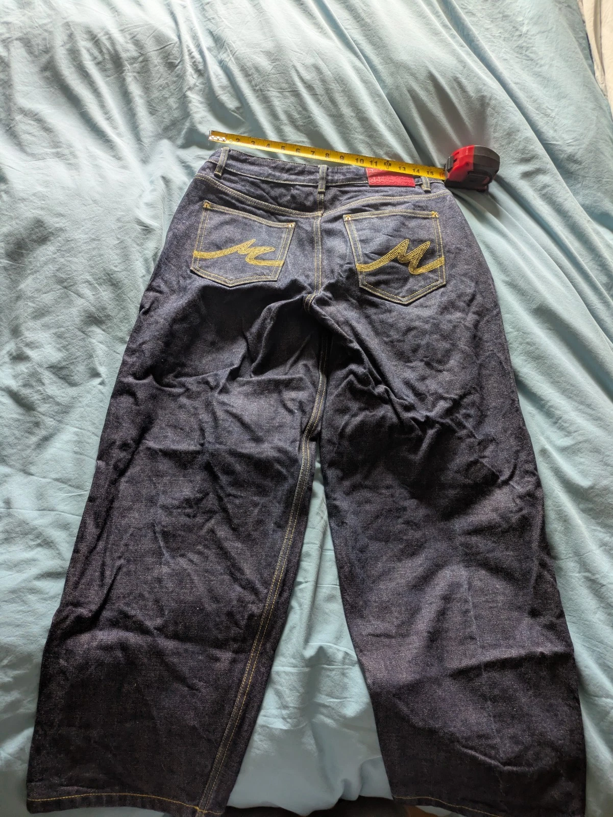 Mutimer Raw Selvidge Denim Jeans Mens Size 32 image 2