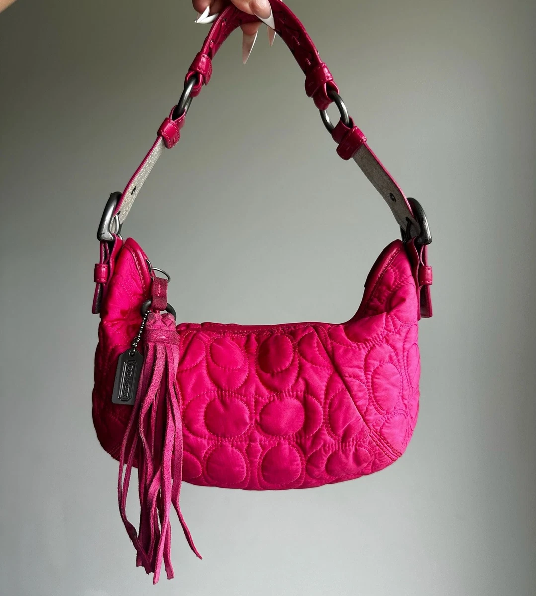 Coach Pink Quilted Bags & Handbags for Women for sale - eBay