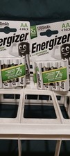 2 Pack Energizer NH15BP4 AA Rechargeable Batteries 2X4 8 NEW SEALED Lot Of 8