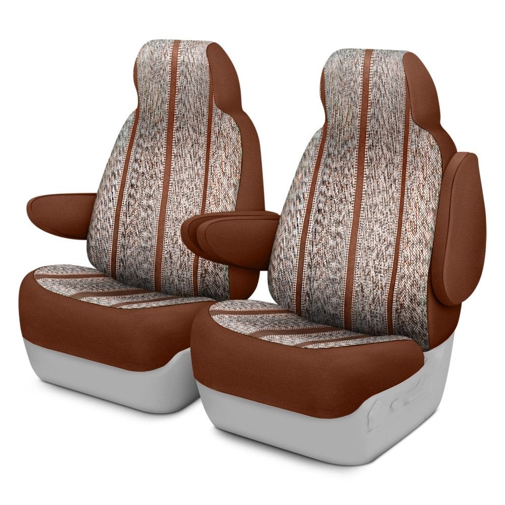 Saddleman 028118-02 Saddle Blanket 1st Row Brown Custom Seat Covers